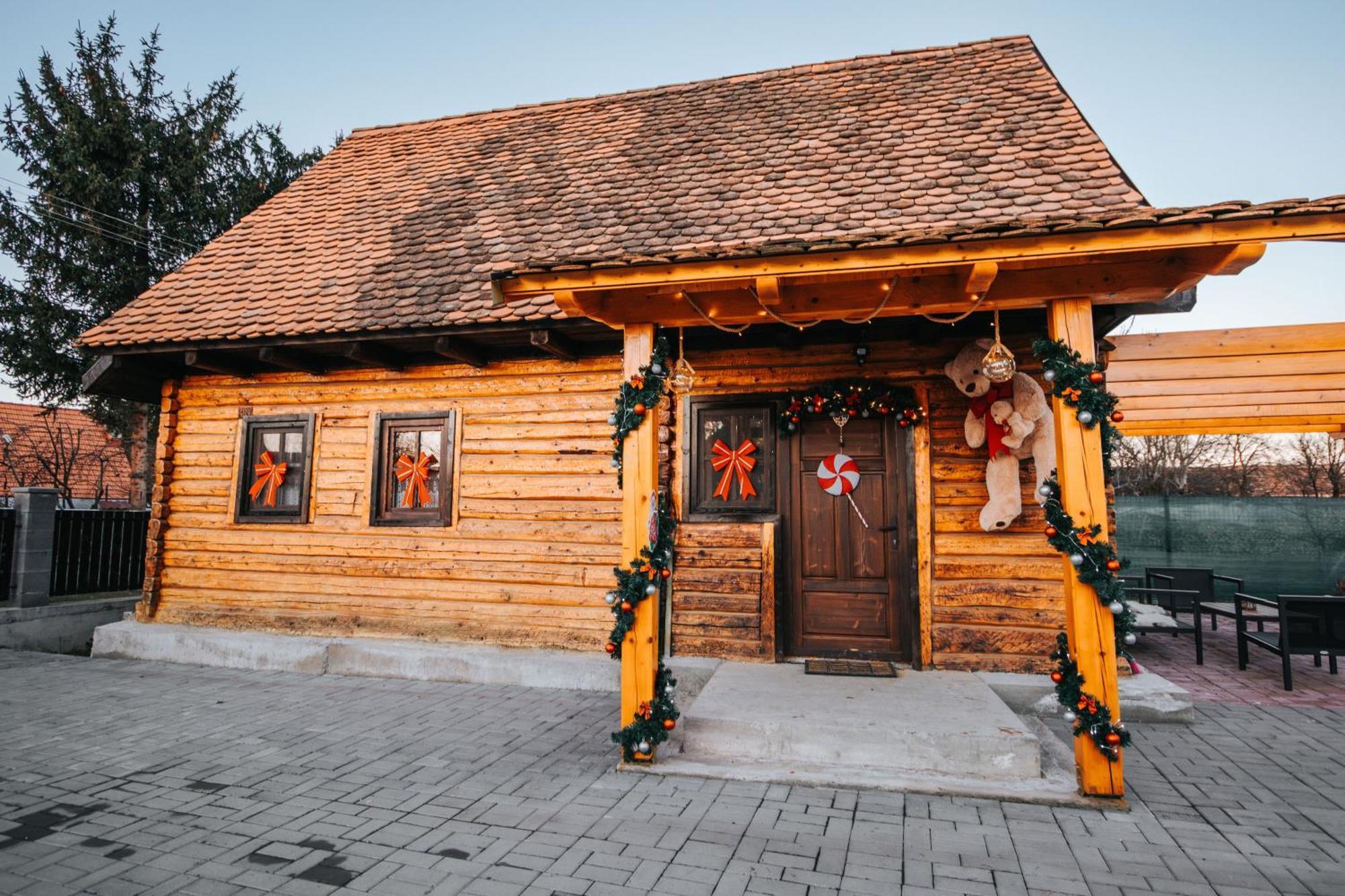 Casuta Cu Tihna Villa Porumbacu de Sus Exteriör bild
