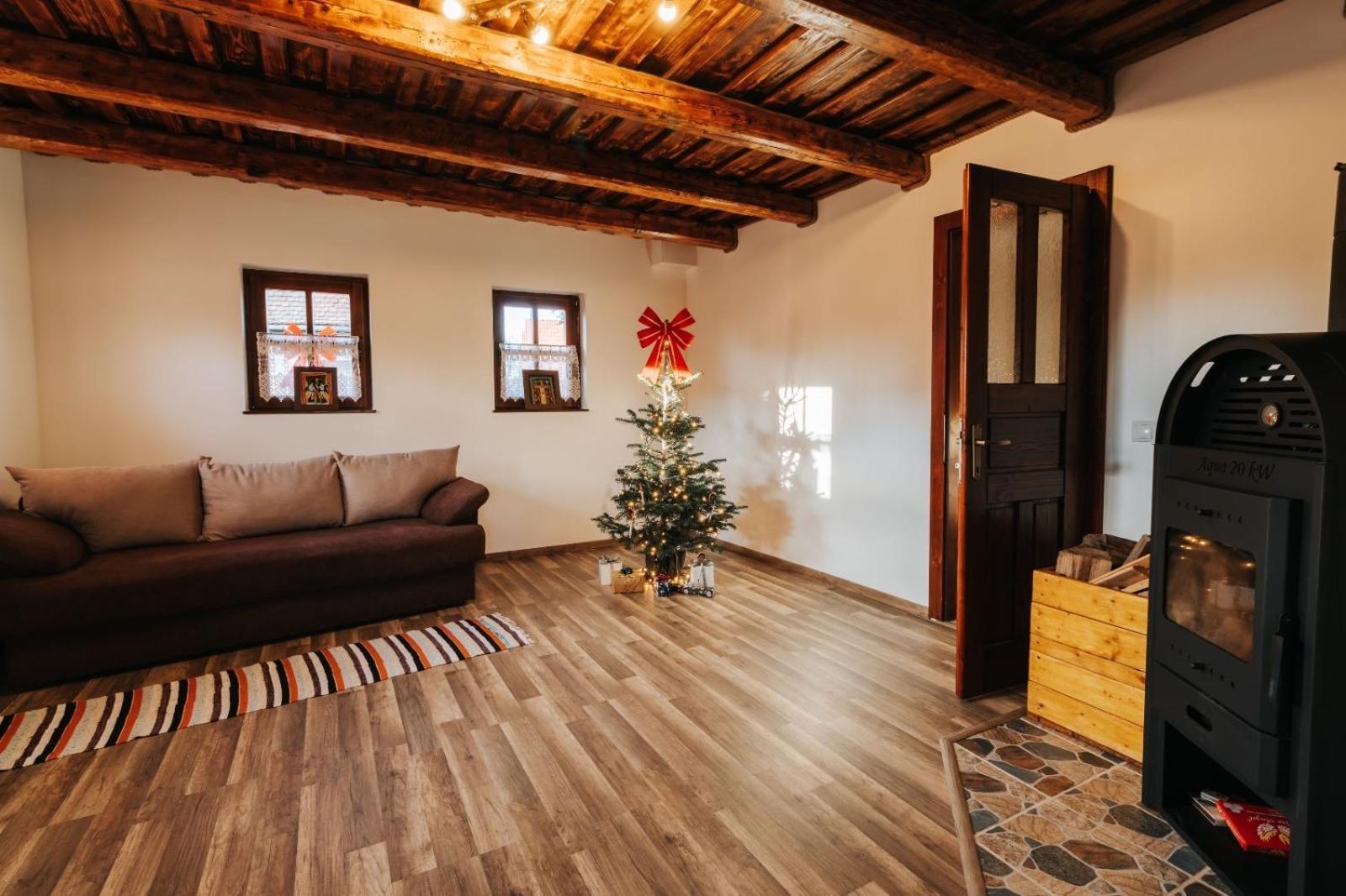 Casuta Cu Tihna Villa Porumbacu de Sus Exteriör bild