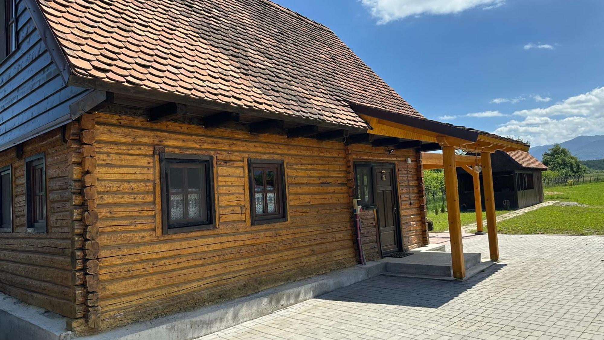 Casuta Cu Tihna Villa Porumbacu de Sus Exteriör bild