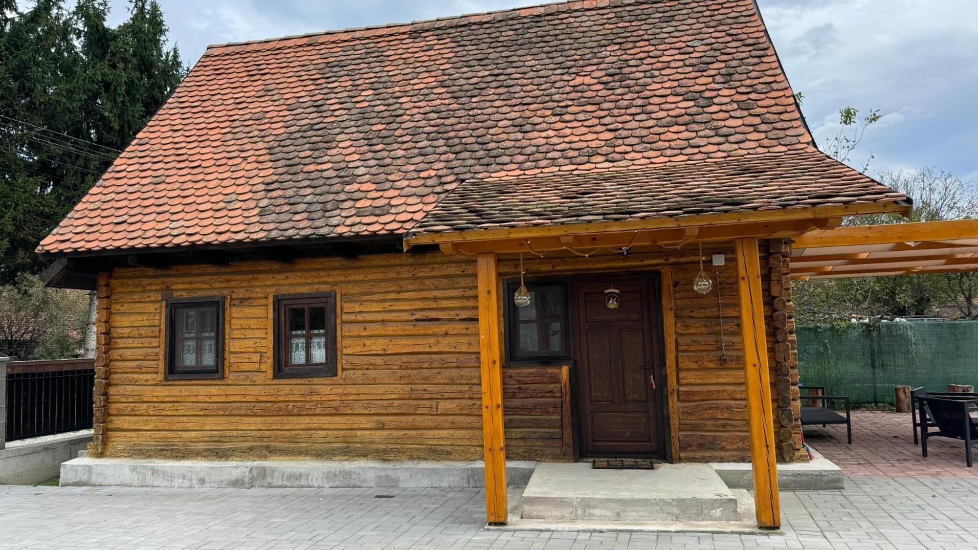 Casuta Cu Tihna Villa Porumbacu de Sus Exteriör bild